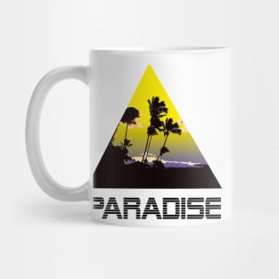 PARADISE ISLAND TSHIRT - MINIMALIST Mug